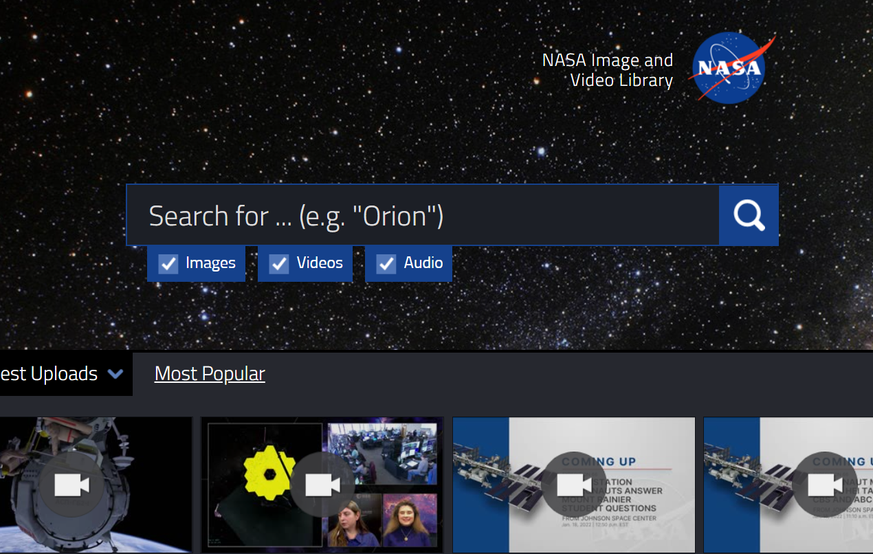 NASA Image and Video Library